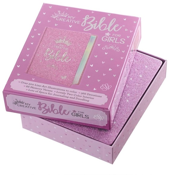 Pink Glitter Hardcover “My Creative Bible for Girls”
++FREE w/ + $30 PURC… - Picture 3 of 9